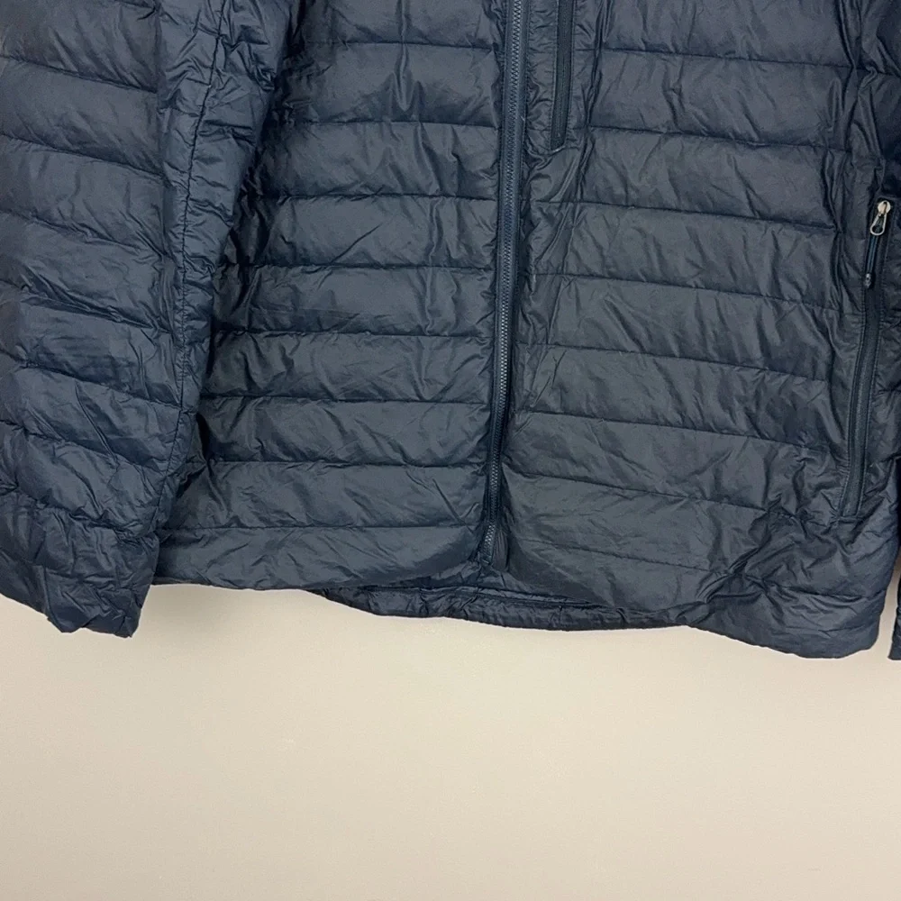 The North Face Lightweight Down Puffer Jacket Coat Navy Blue Men’s Size XL